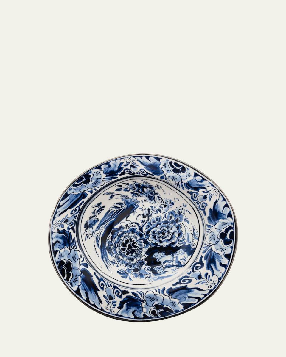 Diesel Classics on Acid Flower Bird Soup Plate
